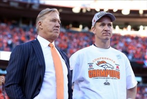 Peyton Manning et John Elway