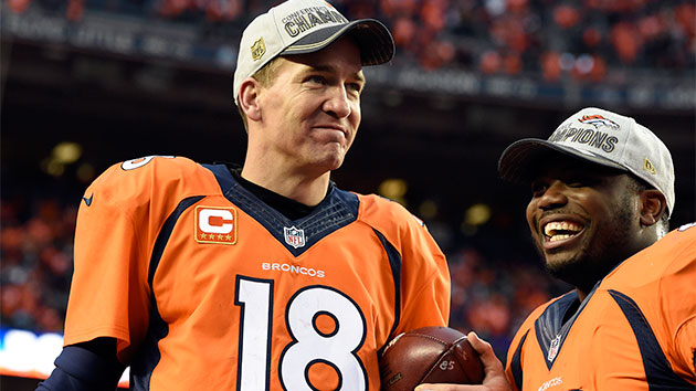 Peyton Manning jouera son 4ème Super Bowl (John Leyba, The Denver Post, via Getty)